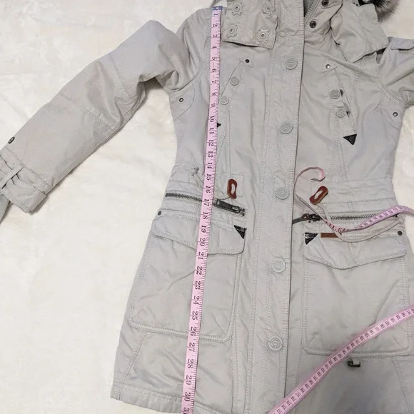 Khujo Thyra Parka Winter Jacket with Faux Fur - Picture 14 of 15